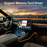 Adaptador Estéreo Inalámbrico PhoebusLink FB2 para CarPlay y Android Auto con Bluetooth, Compatible Universalmente