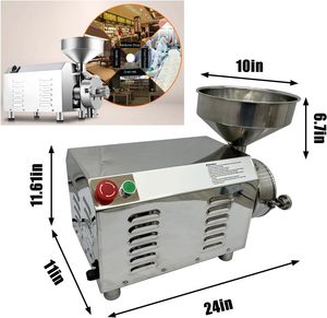 Molino de Granos Multifuncional, Molinillo de Polvo de 2.2kw 220V/110V con Martillo para Especias, Pimienta, Frijoles y Materiales Secos/Húmedos, 1 Año de Garantía - Product Image 5