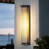 Applique murale LED extérieure pour jardin, étanche IP55, pour villa, cour, portail, piliers, éclairage haut et bas, à brancher, 3000K blanc chaud