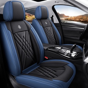 Phụ kiện nội thất ô tô chất lượng tốt, bền bỉ, đa năng, bao da ghế ô tô 5 chỗ ngồi, chất liệu da, sử dụng được bốn mùa, bộ đầy đủ - Product Image 3