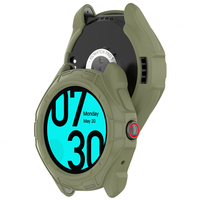 Casing Pelindung Lembut TPU HUANLONG untuk Ticwatch Pro5 Enduro Bumper Smart Watch Fitur Sentuh Sangat Sensitif Tahan Gores