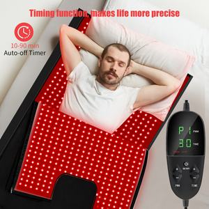 Manta de Sauna para Terapia Térmica con Enchufes US/EU, Terapia de Luz Roja de 660nm y 850nm para Cuerpo Completo, Saco de Dormir para Terapia de Luz Roja de Cuerpo Completo - Product Image 5