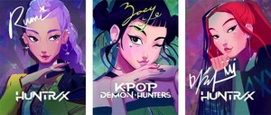 โปสเตอร์ 3 มิติ ลายใหม่ K-POP Demon Hunter ภาพเคลื่อนไหวเลนติกูลาร์ ภาพตกแต่ง 3 มิติ แบบพลิกได้ - Product Image 3
