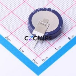 Supercondensador SE-5R5-D105VYV3C, Condensador de Componente de Montaje en Orificio (THT), 1F, 0%~+30%, 5.5V, 15Ohm@1kHz - Product Image 2