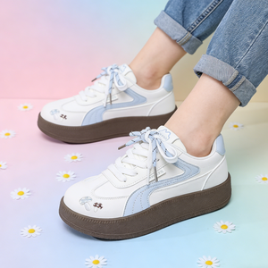 Nuove Sneakers Bianche da <span class=keywords><strong>Donna</strong></span> con Piattaforma Leggera, Stile Casual e Antiscivolo per Primavera, Estate e Autunno - Product Image 5