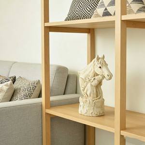 Statue de tête de cheval en résine, sculpture animale rustique vintage <span class=keywords><strong>pour</strong></span> la décoration de la maison, bureau, étagère, <span class=keywords><strong>cadeau</strong></span> idéal <span class=keywords><strong>pour</strong></span> l'inauguration d'une maison - Product Image 4