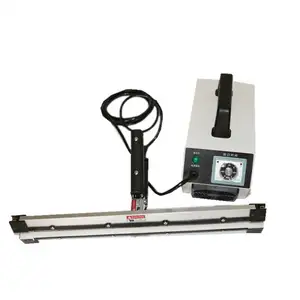 Alicate quente instantâneo tipo máquina de selagem para filme de alumínio, selador de impulso manual de 400 mm