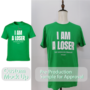 T-shirts personnalisés 100% coton 180 g/m² Impression sérigraphique Logo Entreprise Équipe du personnel - Product Image 3