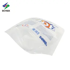 DQ PACK Custom lavaggio liquido imballaggio sacchetto di plastica beccuccio sacchetto con manico