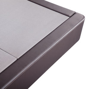 Luxury High Quality Super king Size <b>Bed</b> <b>Frame</b> Solid Wood Soft High Headboard - Product Image 2