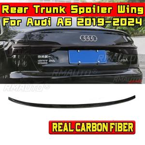 Pour Audi A6 S6 C8 2019 2020 2021 2022 2023 2024 Aileron arrière, kit carrosserie, becquet de coffre arrière, pièce extérieure - Product Image 2