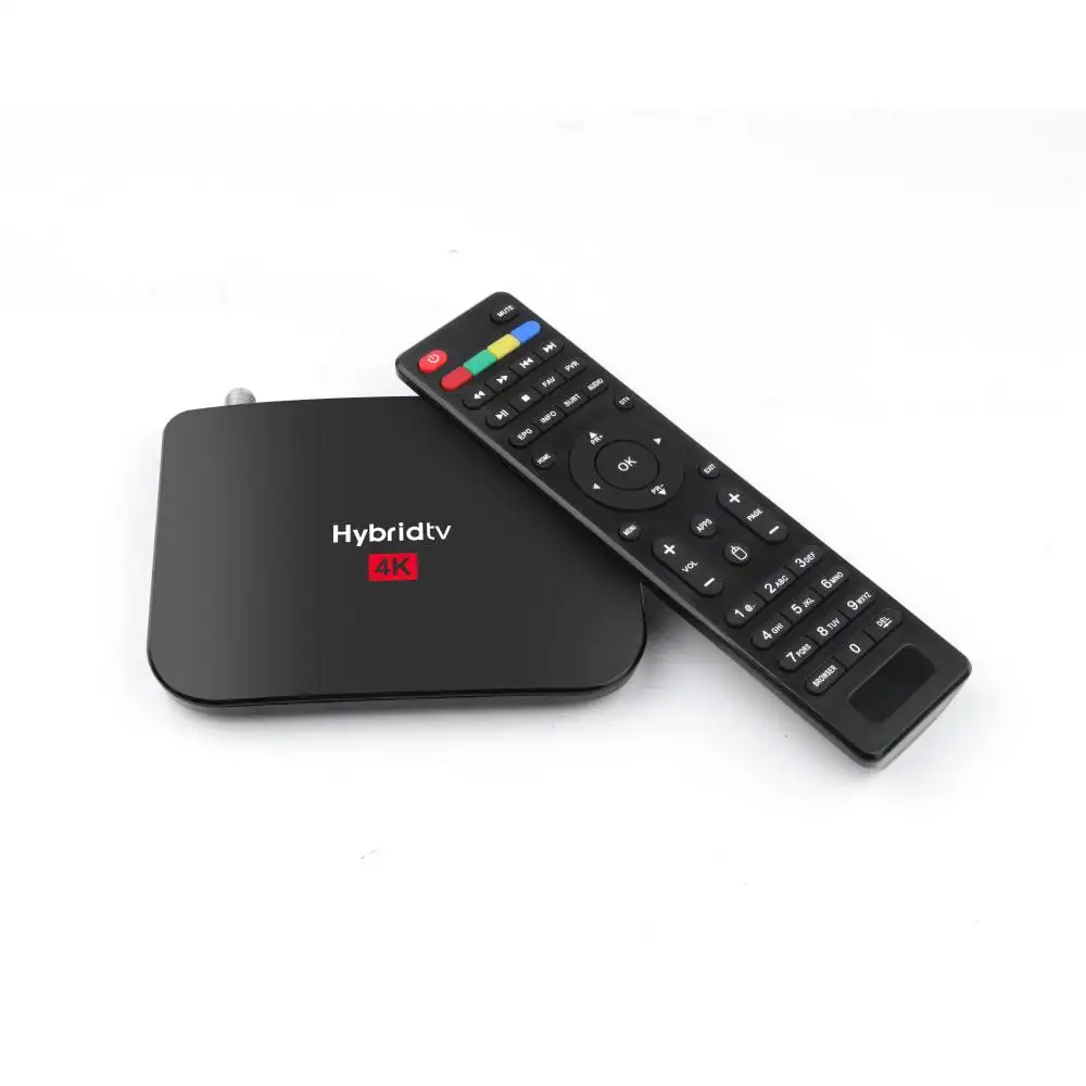 Wholesale MECOOL M8S PLUS DVB T2 Amlogic S905 H.265 Android 4K Hybrid TV Box Internet Digital Satellite TV Receiver