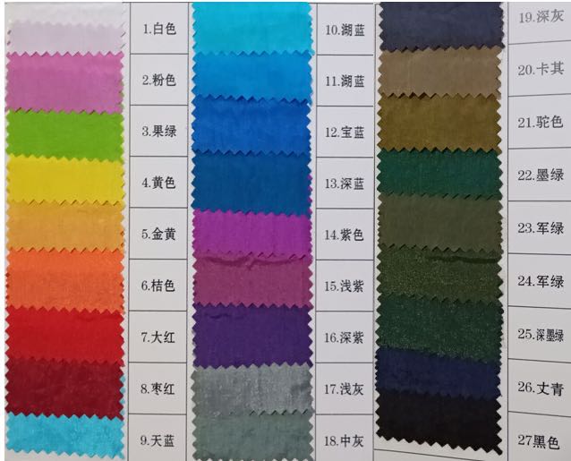 Color card