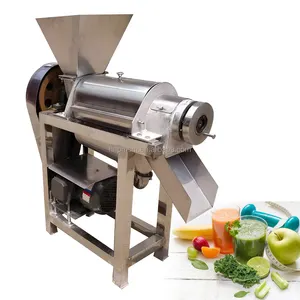 Petite centrifugeuse de qualité européenne Offre Spéciale extracteur de jus de pomme Presse-fruits à vis pour épinards à haut rendement