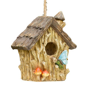 Kuş yuvası askı süsleri açık kuş kafesi bahçe kuş evi asılı kuş evi - Product Image 2