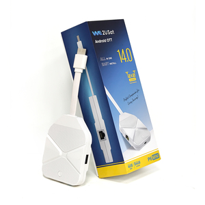 Clé TV Android 14 We2USat P6 Mini 8K HDR avec prise US, prend en charge les protocoles de streaming HTML5 RTSP HLS, clé TV intelligente Android 14 - Product Image 5