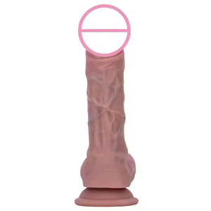 Vente chaude : Dildo en silicone écologique 100 % étanche, matière sûre, dureté modérée, unisexe, grande taille pour homme - Product Image 2