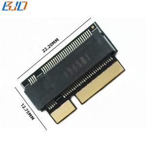 Carte adaptateur SSD SATA NGFF M.2 vers interface 7+17 broches pour <span class=keywords><strong>MacBook</strong></span> <span class=keywords><strong>2012</strong></span> début 2013 A1398 A1425 ME662 ME664 ME665 MC975 MC976 - Product Image 4