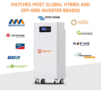 Batterie lithium-ion 15 kWh 51,2 V 300 Ah, batterie Lifepo4 16 kWh 48 V 314 Ah, batterie au sol, énergie solaire domestique, batterie solaire