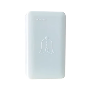 Mini système de sonnette <span class=keywords><strong>filaire</strong></span> DC12V Ding Dong cloche de <span class=keywords><strong>carillon</strong></span> blanc pour la maison et la prise de chambre d'hôtel et alimenté par batterie - Product Image 1