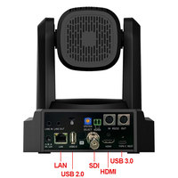 Nuevo Teclado Controlador PTZ NDI HX para Transmisión en Vivo, Joystick para Videoconferencia, Control de Cámara PTZ con Luz Tally