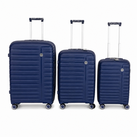 Set Valigie Lusso Durevole in PP 5 Pezzi 20 24 28 Pollici Non Assemblato Salvaspazio Rigido con Ruote Ingrosso OEM