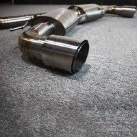 Tuyaux d'échappement Catback en acier inoxydable SS304 haute performance personnalisés OEM pour Volkswagen Golf 6ème génération Gti Scirocco Mk6 Mk7 Silencieux Valvetronic