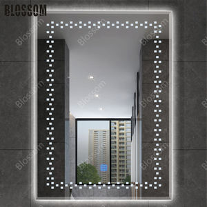 Muebles de Baño Sin Marco con LED, Conexión WiFi, Espejo <span class=keywords><strong>Antivaho</strong></span> con Bluetooth y Ajuste de Temperatura - Product Image 2