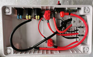 Batteries solaires automobiles marines 12V 24V 110V 220V étanches, boîte de batterie au lithium 200Ah, boîte de batterie 100Ah, batterie au lithium - Product Image 3