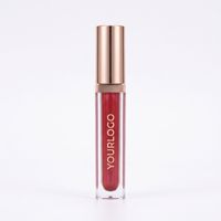 Gloss à lèvres mat diamanté personnalisé en petite série, sans logo, effet velours nacré, brillant, longue tenue, ne se décolore pas, en stock