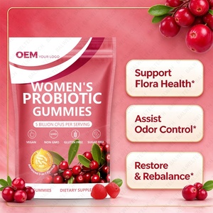 Gummies OEM/ODM à marque privée pour l'équilibre du pH féminin, pour une odeur saine, l'équilibre des levures et de la flore - Probiotiques vaginaux pour femmes - Product Image 5