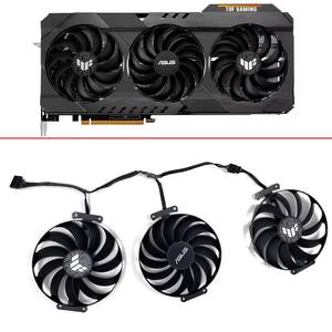 Ventilateur graphique 95MM 7PIN T129215SU CF1010U12S FDC10U12S9-C pour ASUS <span class=keywords><strong>TUF</strong></span> GAMING Radeon RX 6700 <span class=keywords><strong>6800</strong></span> 6900 XT version OC - Product Image 1
