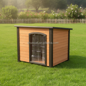 SDD007 Cuccia per Cani in Legno Ecologica con Motivo Stampato per Uso Interno ed Esterno - Product Image 5