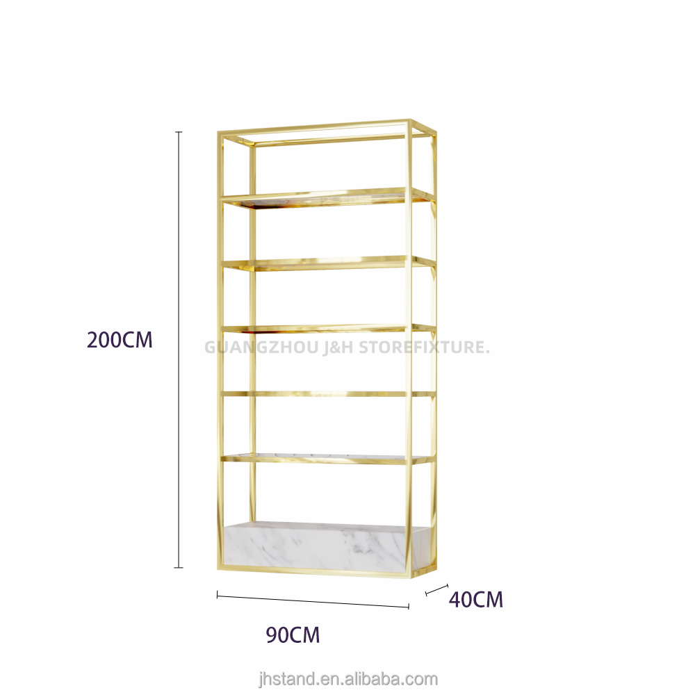 Or brillant + blanc de marbre L90 * W40 * H200CM