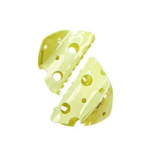 Pinza para el pelo con forma de queso Chasesun, amarillo claro, 10 cm, pinza acrílica para uso diario de las mujeres - Product Image 5