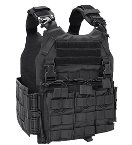 <span class=keywords><strong>Gilet</strong></span> tactique (à libération rapide) pour hommes, respirant, léger, modulaire, avec système Molle, multi-poches, <span class=keywords><strong>gilet</strong></span> utilitaire d'entraînement - Product Image 4