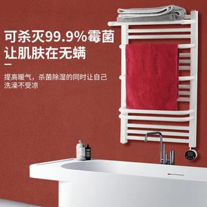 ราวแขวนผ้าเช็ดตัวไฟฟ้า AUX แบบ 4 แท่ง พร้อมระบบทำความร้อนอุณหภูมิคงที่ สำหรับห้องน้ำ พร้อมคุณสมบัติทำความร้อนด้วยคาร์บอนไฟเบอร์ - Product Image 5