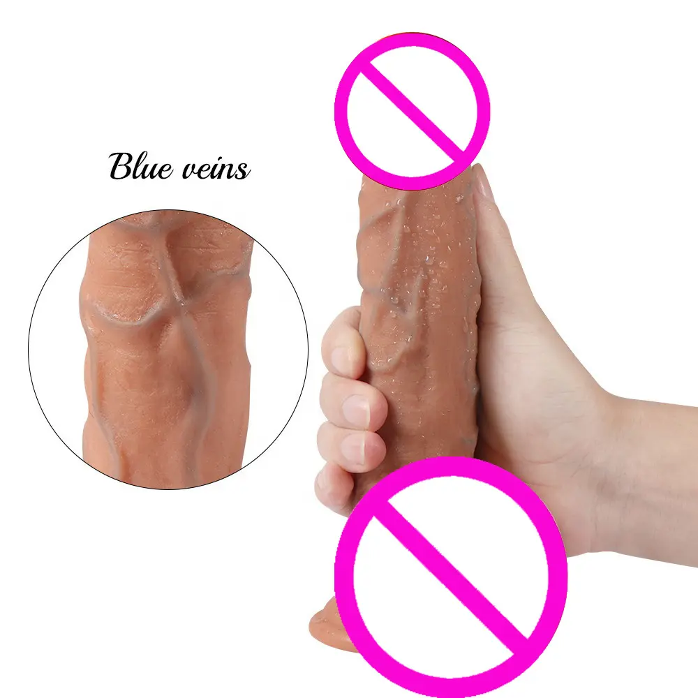 Large Size Artificial PVC Penis Huge With Strong Suction Cup Big Soft Plastic Dildo For Women Adult Sex Toys