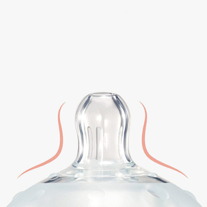 <span class=keywords><strong>Biberon</strong></span> en silicone anti-colique sans BPA pour bébés de 0 à 12 <span class=keywords><strong>mois</strong></span>, tétine décentrée, <span class=keywords><strong>biberon</strong></span> à débit moyen pour bébé - Product Image 3