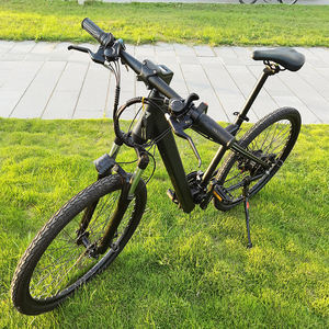 Entrepôt Européen 48V 350 Watt Noir E Vélo Cadre en Alliage Batterie 7.5Ah Couleur Noire Double Suspension Vélo Électrique avec Siège - Product Image 5