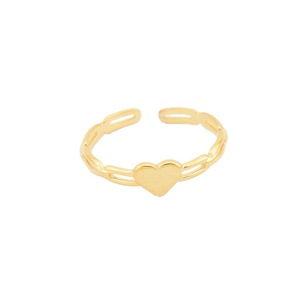 Personalized Exquisite Niche Design Simple Stainless Steel Ring Gold Silver Plated Women's Love Heart Rings Fashionable Jewelry - Product Image 4