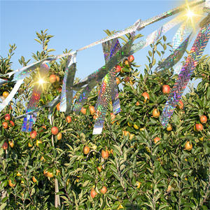 2.4CM * 100M Oiseau Dissuasif Clignotant Réfléchissant Effrayer Bande Oiseau Effrayer Bande Laser Ruban Oiseau <span class=keywords><strong>Répulsif</strong></span> - Product Image 5