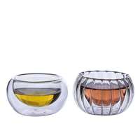 Nouvelle bouilloire à thé en verre borosilicate de 500 ml au design classique, écologique, sans plomb, théière en verre avec couvercle en bambou