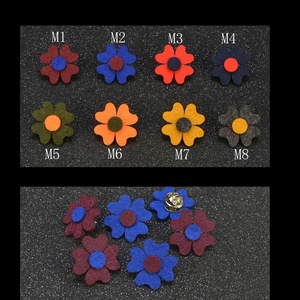 Elegante moda Mens Ternos Colorido Tecido Borboleta Decoração Broche Lapel Pin - Product Image 6