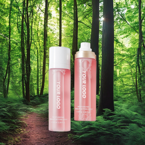 Private Label Vegan Mineral <span class=keywords><strong>Makeup</strong></span> Einstellungs spray Langlebiger wasserdichter flüssiger Nebel für Gesichts großhandels kosmetik - Product Image 2