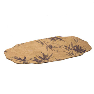 Chinese Style Double Sided Tea Mat With Begonia Pattern Anti Slip For Tea Ceremony <b>Table</b> <b>Runner</b> Dehua Origin First Class Quality - Product Image 5