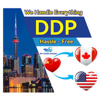 Ever Ocean Ddp 20Ft 40Ft 20Gp 40Hq 1866 Agente de carga verificado Windsor Victoria St Johns Sherbrooke a Canadá EE. UU. EE. UU.