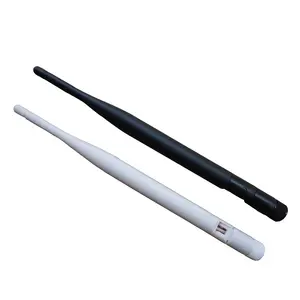 2.4G/5G/5.8G Dual Band Folding Rubber Rod High Gain 5dbi Mouse Tail Antenna (Optional Extension Cable)