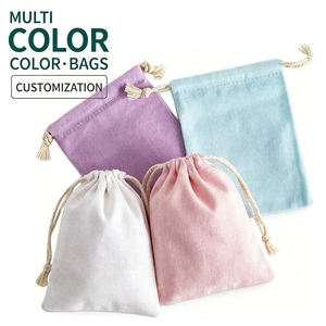 Custom Size Custom Color <b>Canvas</b> Draw String <b>Bag</b> Durable <b>Drawstring</b> Cord Adjustable Size Customized <b>Drawstring</b> <b>Bag</b> For Daily Use - Product Image 4