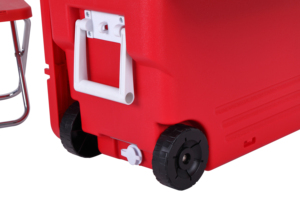 Recién llegado, refrigerador congelador de plástico resistente de 32L para <span class=keywords><strong>Picnic</strong></span>, Camping, al aire libre, mesa multifuncional, silla, enfriador, comida de dibujos animados - Product Image 3